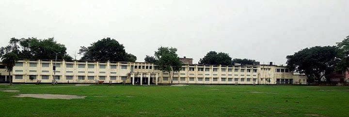 Seroil Government High School, seen across the field